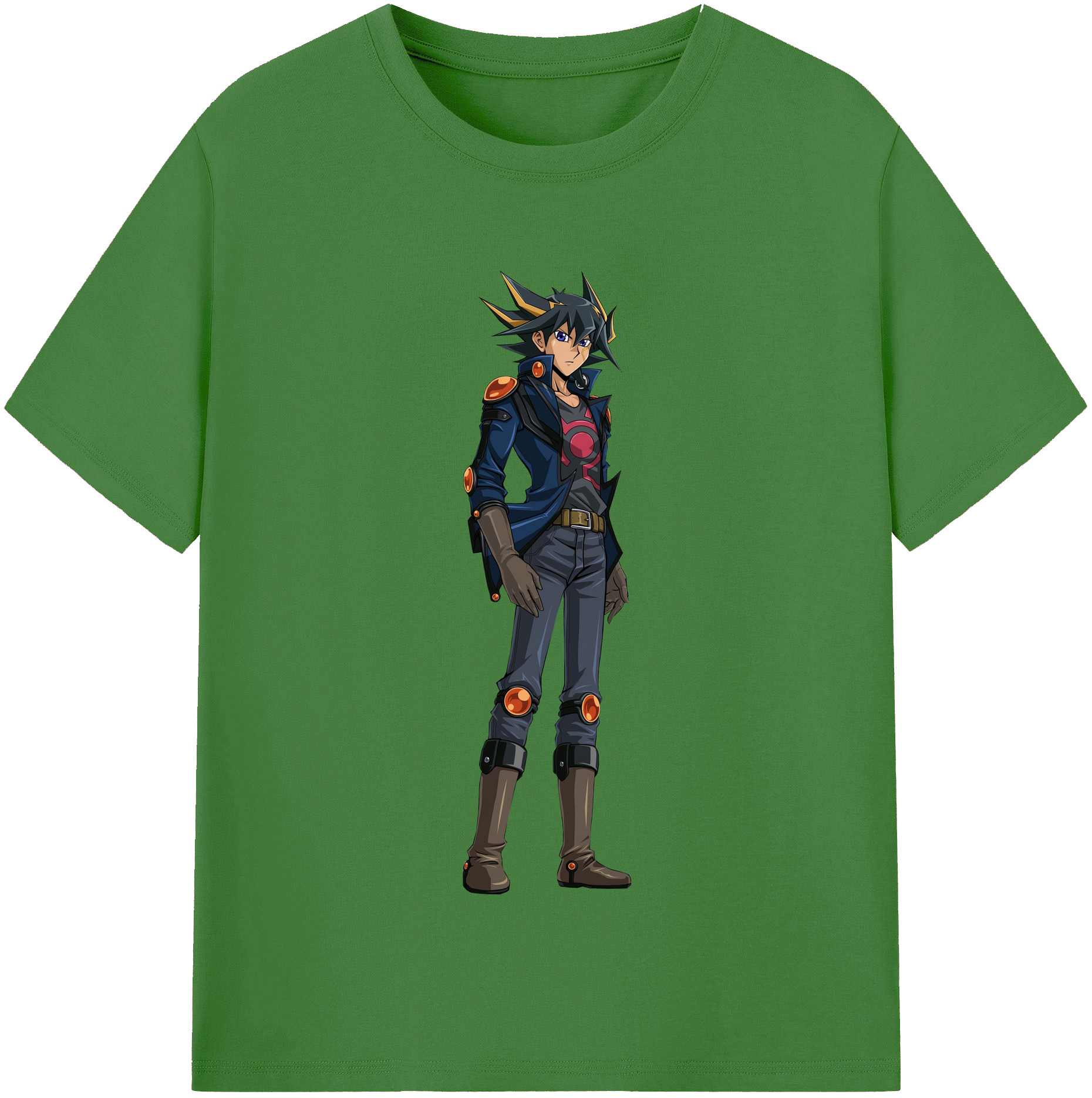 （画像用） 遊☆戯☆王 Yu-Gi-Oh! レディースカジュアルプリントTシャツ（綿100％）